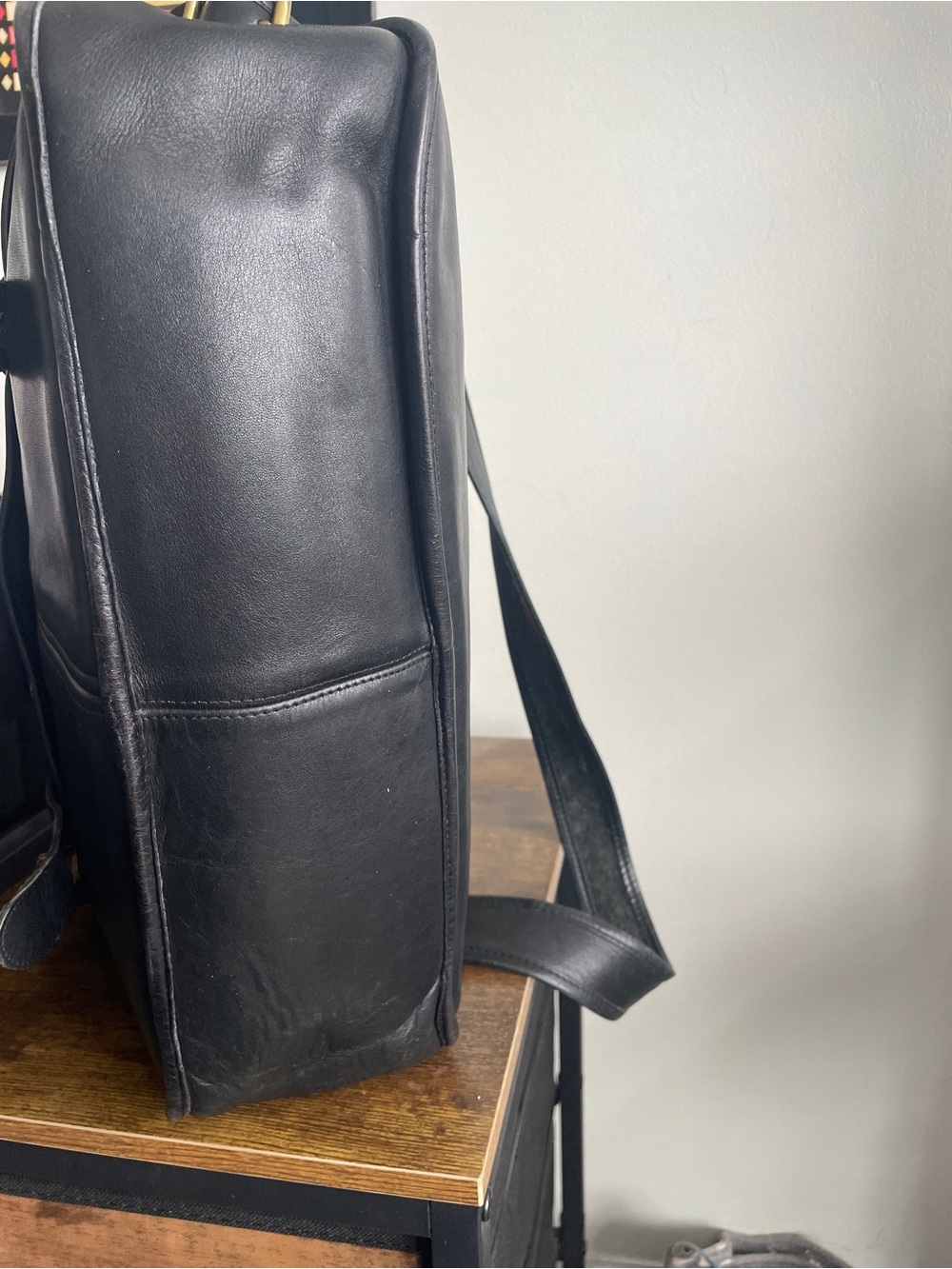 Black Vintage Coach Carrier Messenger Bag Made in New York City Style 9800 - Picture 8 of 16
